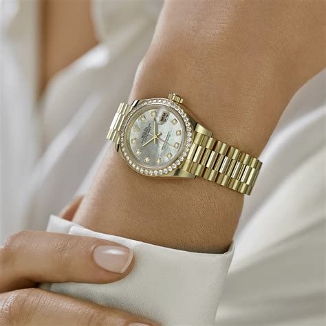 women's gold.rolex|Rolex woman s gold watches.